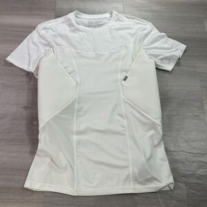 5.11 Tactical Shirt Mens XL White Short Sleeve Concealed Carry Top 41222-010